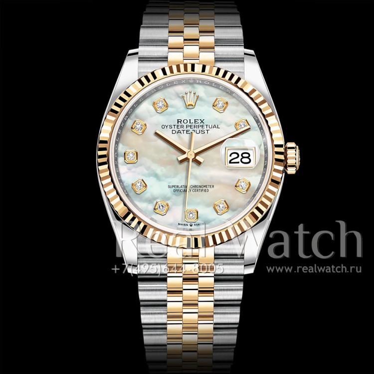 Rolex Datejust 36mm Two Tone MOP Dial (Арт. RW-9162)
