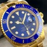 Rolex Submariner Date Yellow Gold Blue Dial (Арт. RW-9143)