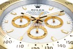 Настенные часы Rolex Daytona Yellow Gold/White
