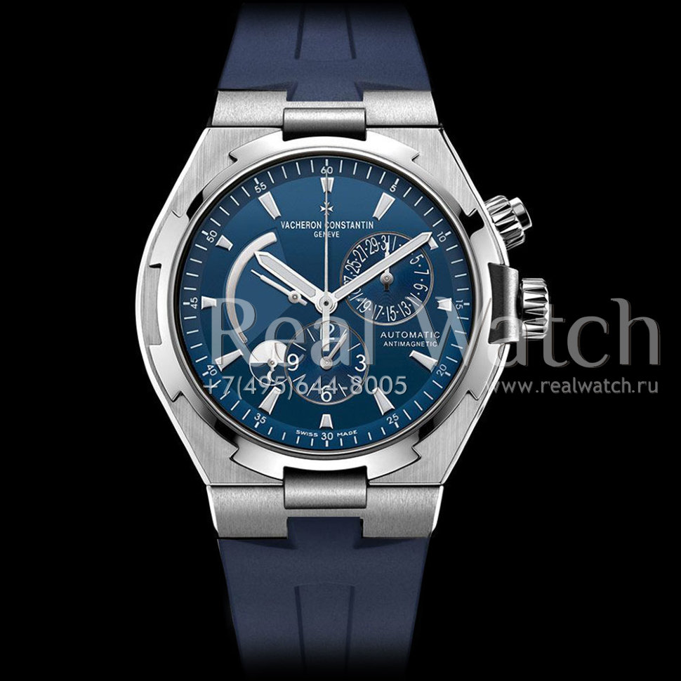 Vacheron Constantin Overseas Dual Time Steel Blue (Арт. RW-8890)