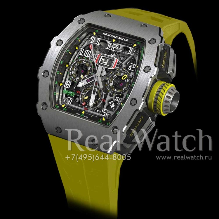 Richard Mille RM 11-03 Automatic Flyback Chronograph Yellow (Арт. RW-9525)