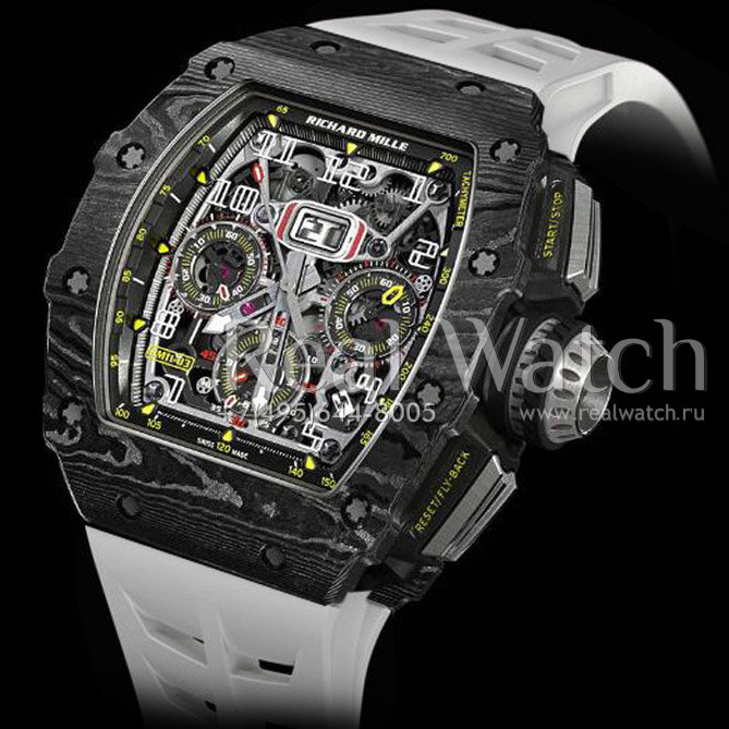 Richard Mille RM 11-03 Automatic Flyback Chronograph TPT Carbon (Арт. RW-8942)